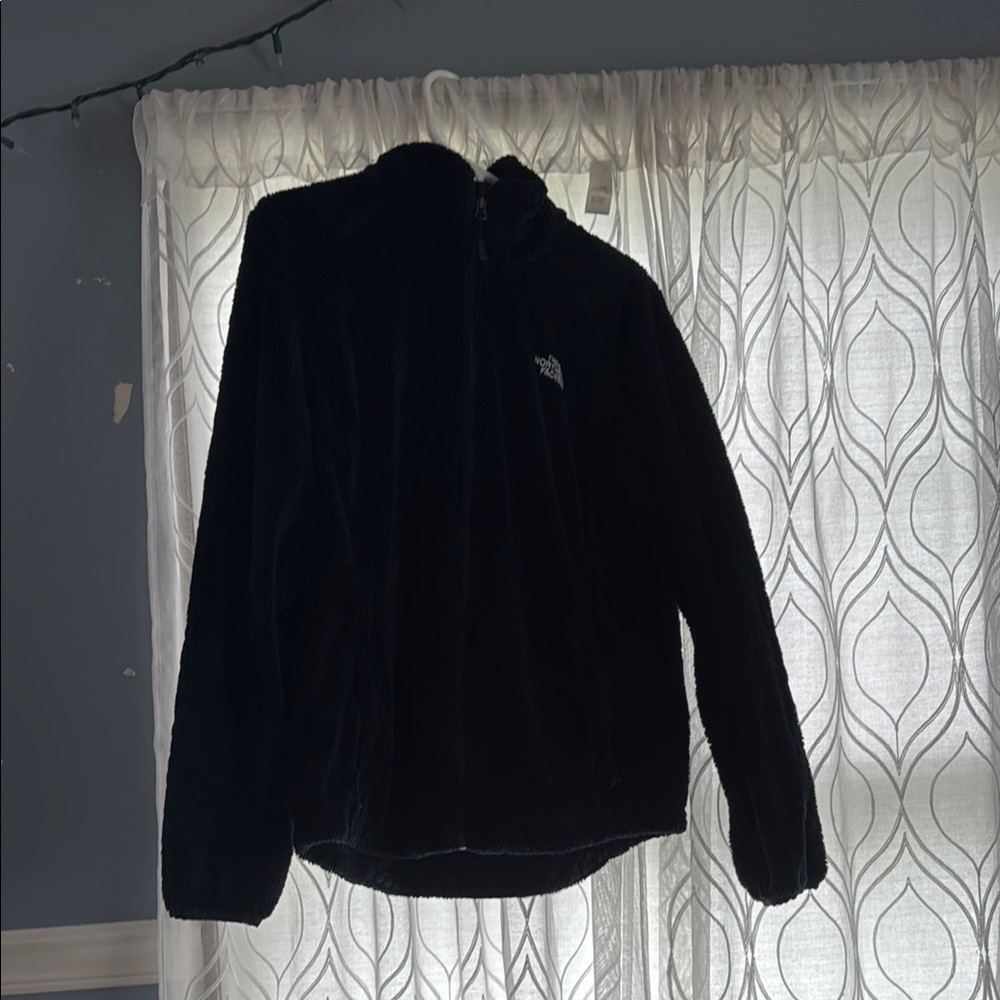 Navy Blue Fleece Zip-Up Jacket